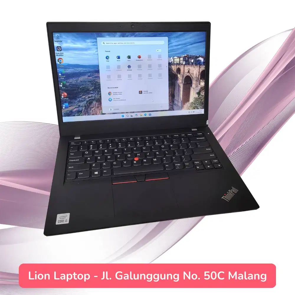 i5 Gen 10 Murah RAM 8GB SSD 256GB Lenovo Thinkpad L14 [11|02]