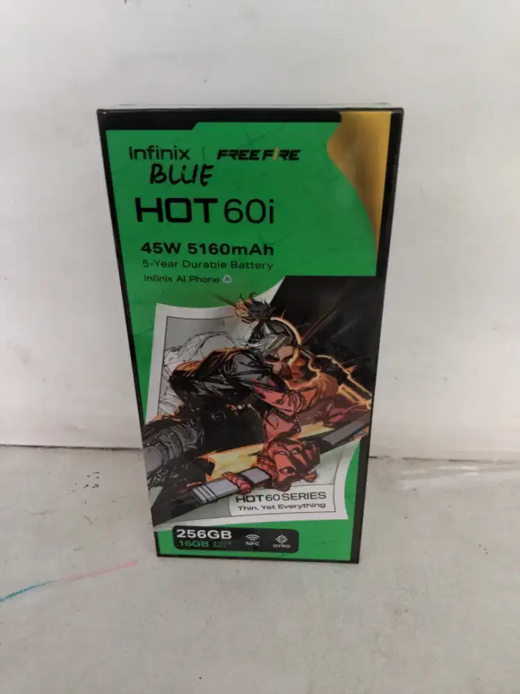 Infinix hot 60i (8/256) new