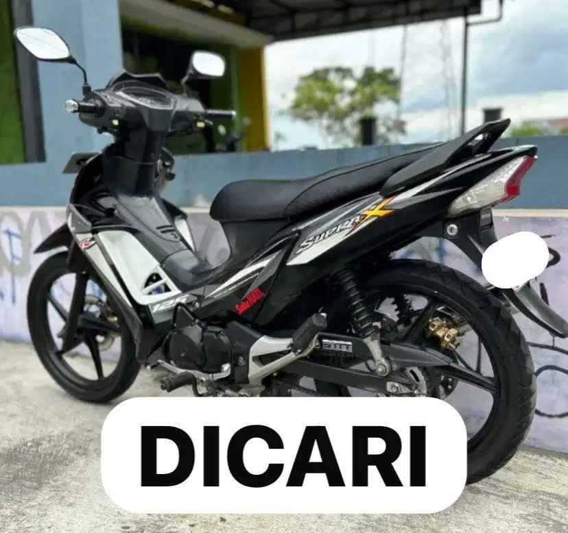 Di Cari Supra X 125 Double Disk DD Tahun 2012 Ke Atas Supra X 2014