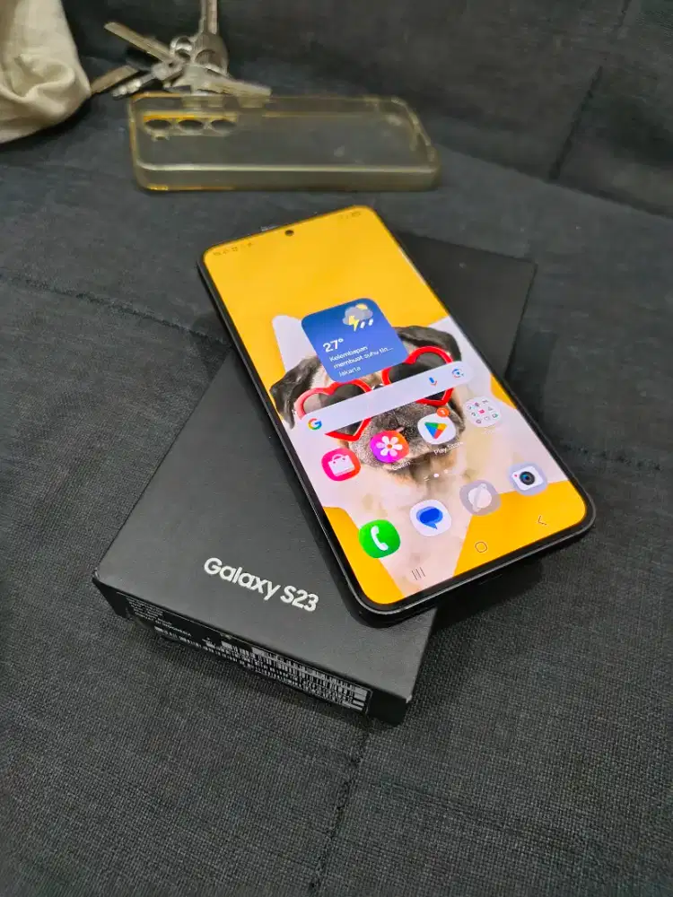 Samsung S23 8/256 Hitam Fullset