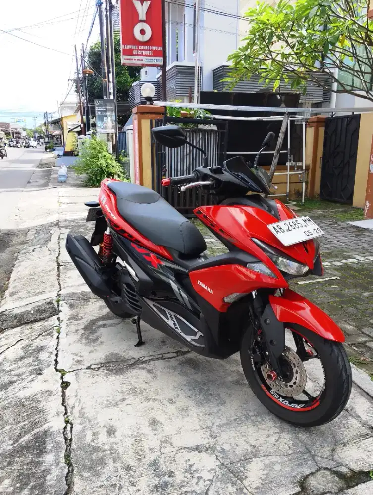Aerox 155 tahun 2019 km rendah asli AB