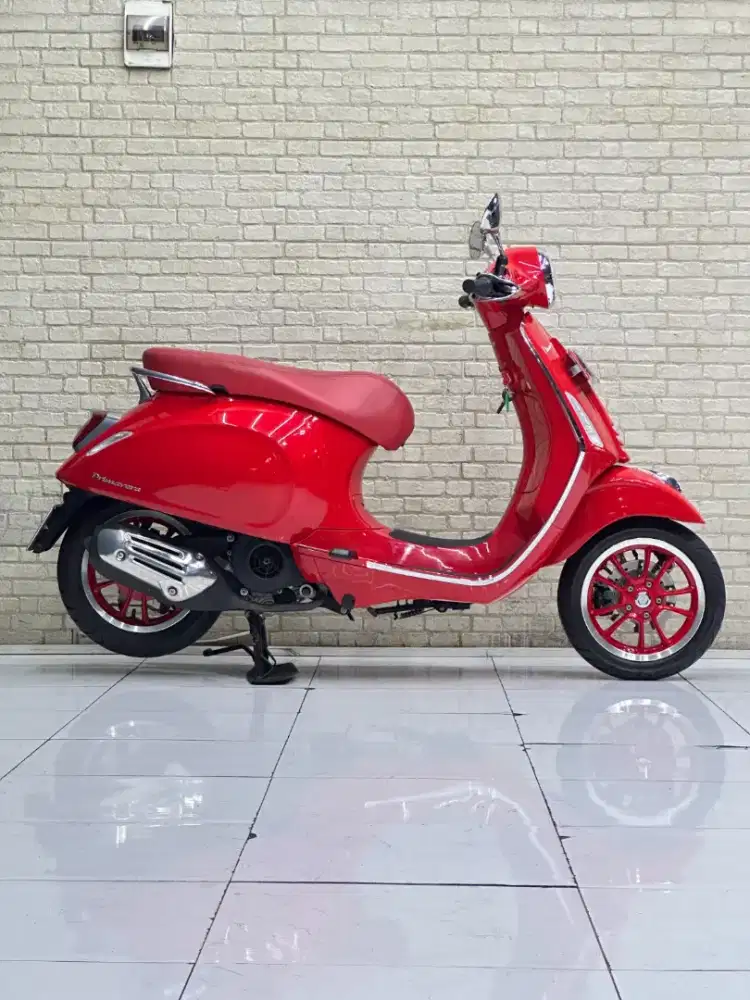 LIKE NEW CONDITION‼️ VESPA PRIMAVERA RED EDITION 2020 ODO 30O PERAK