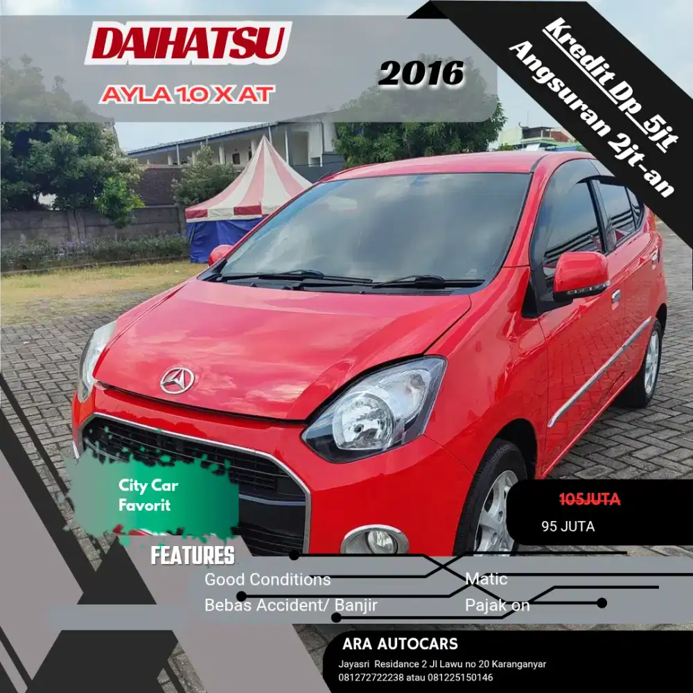 DAIHATSU AYLA X AT 2016