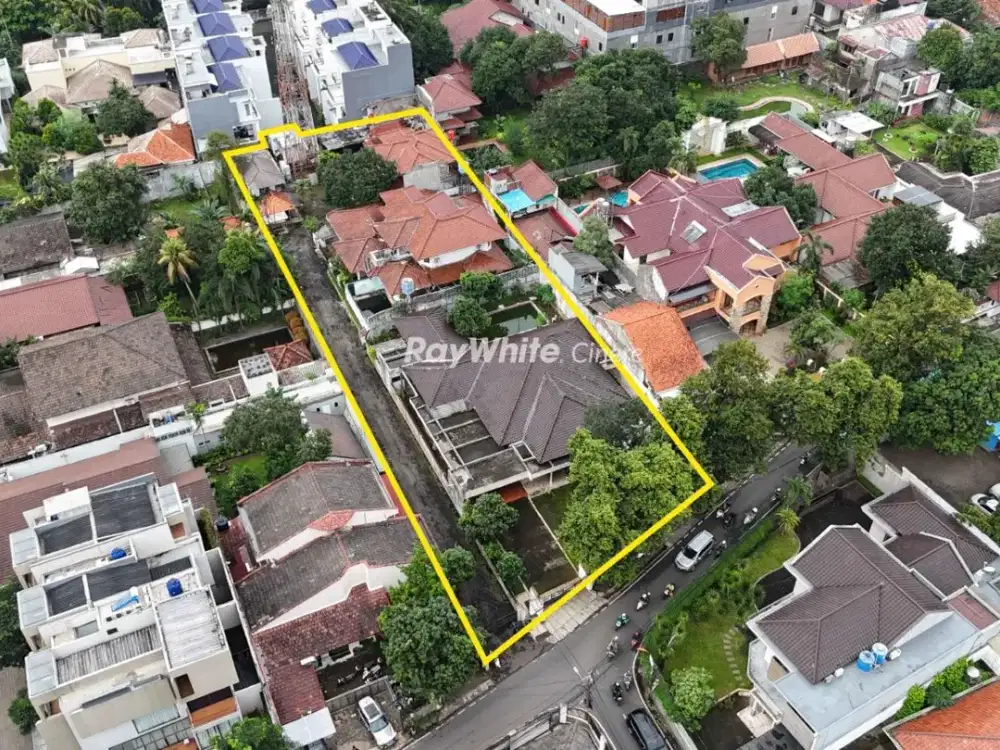 Lebak bulus luas tanah 2800 hitung tanah dimensi 98x30 dekat fatmawati