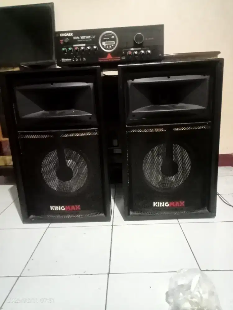 Sound speaker dan ampli