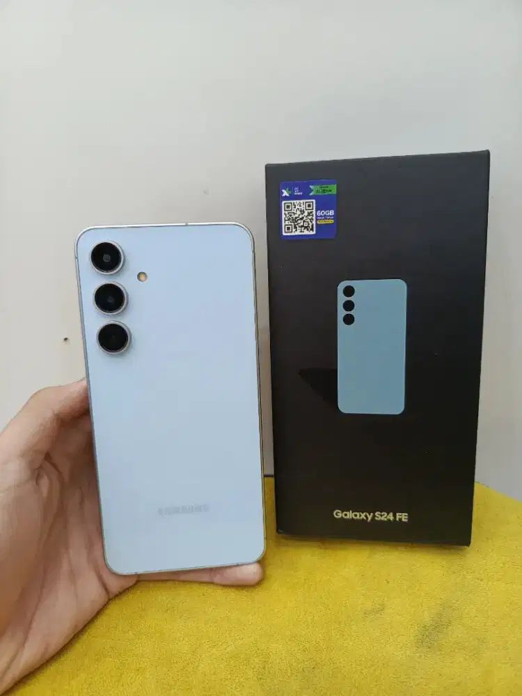 Samsung S24 FE 5G 8/256 Resmi Sein garansi on, mulus seperti baru