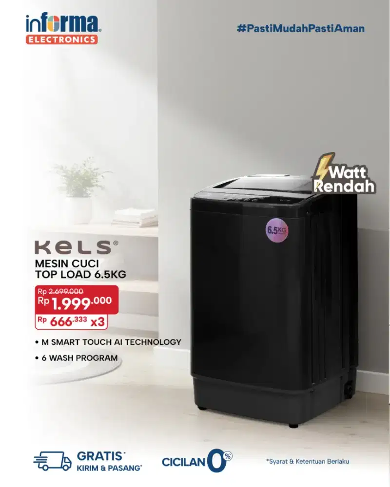 Mesin Cuci Kels