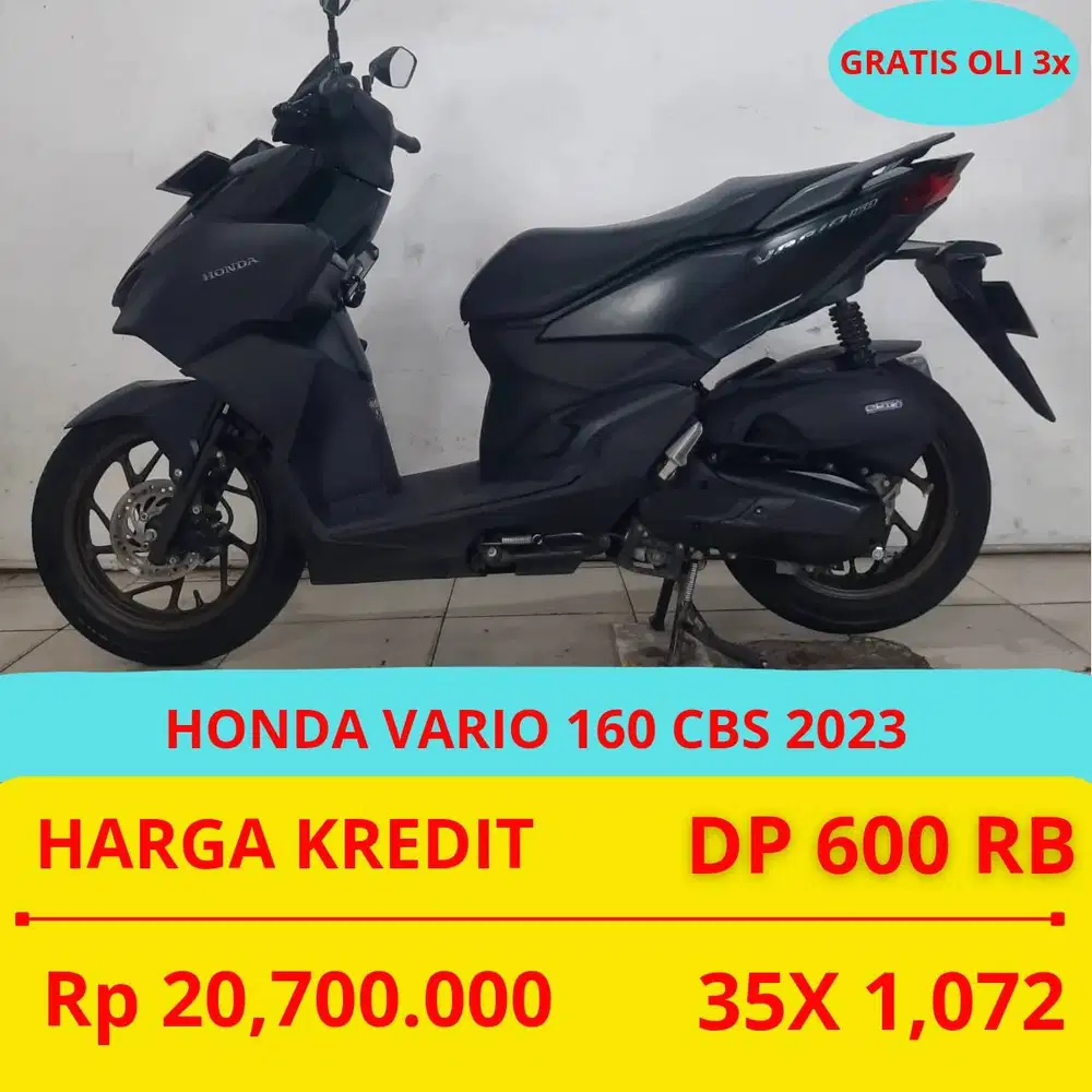 HONDA VARIO 160 CBS 2023 DP MURAH 600 RIBU GUYSS