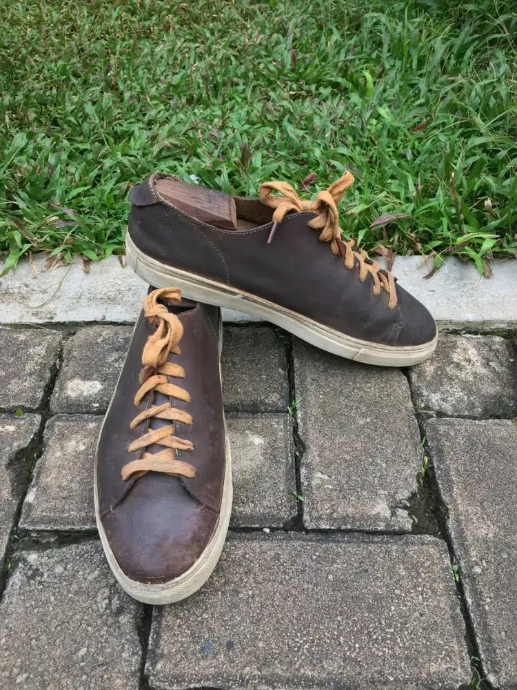 Sepatu Second Original Kulit Hush Puppies