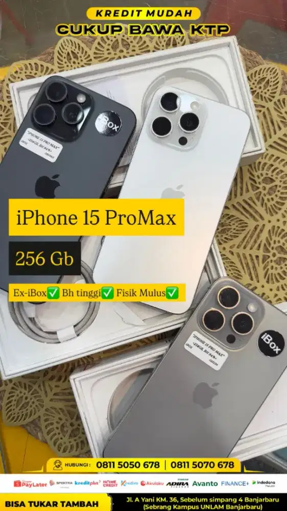 (Khusus Kredit)Iphone 15 Promax