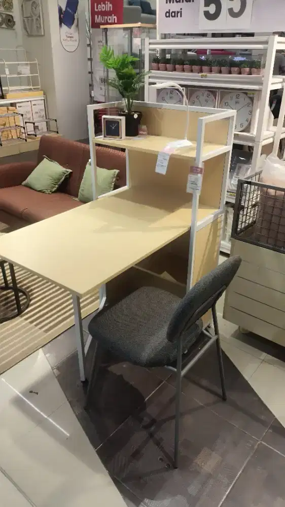 MEJA KERJA LIPAT DAN