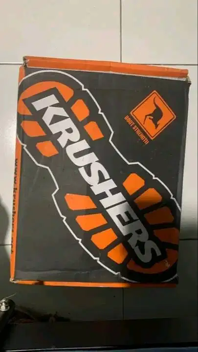 Sepatu safety krushers texas original