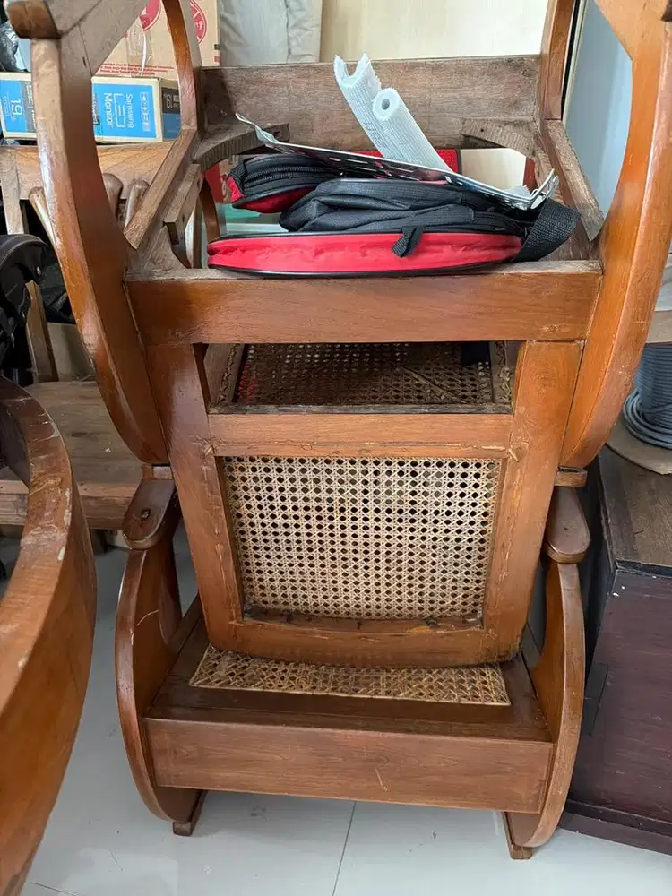 Kusi becak jati asli