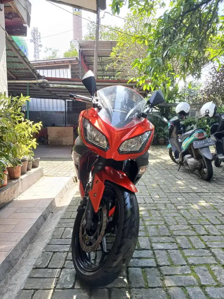 Kawasaki ninja 250 Fi warna rare orange