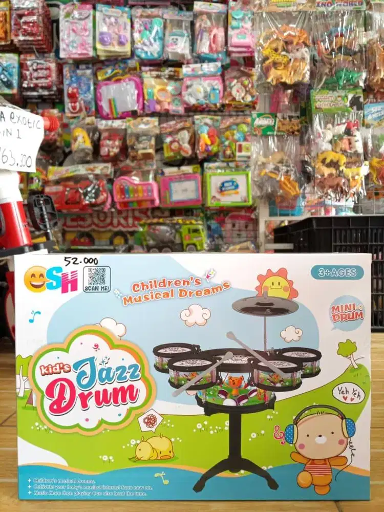 mainan anak set jazzdrum