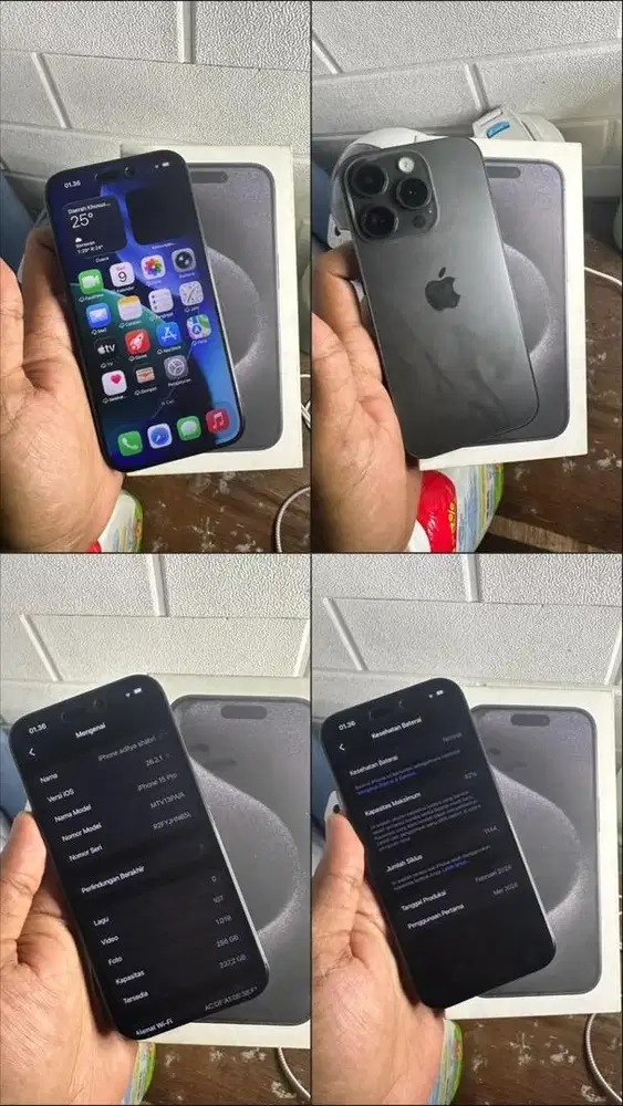 Iphone 15 Pro 256Gb Ibox Fulset