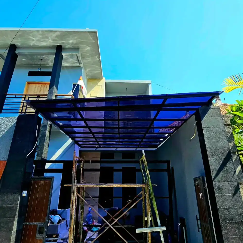 Kanopi solarflat minimalis depok #30