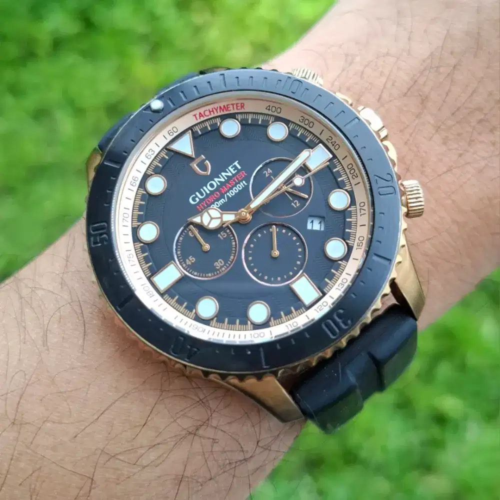 Guionnet hydro master diver watch