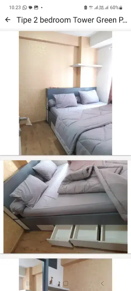 Sewa Apartemen Kalibata City Tower Nusa Indah Lantai 1