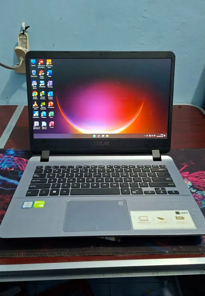 Laptop asus A407UF/X407UF, Core i5 gen 8 Ram 8gb Ssd 128 gb