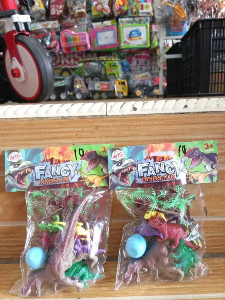 mainan anak set animall fancy dinosaurus