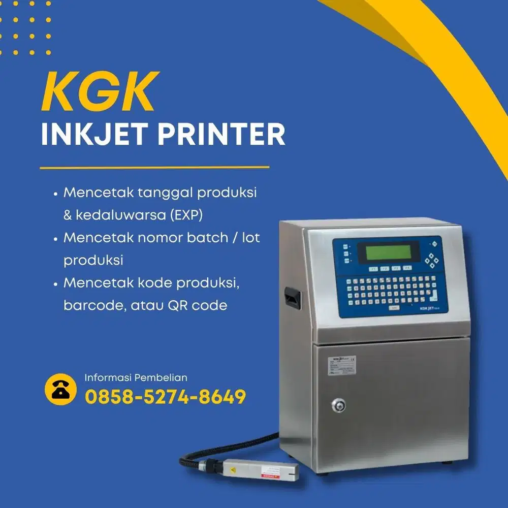 Mesin Bag Coding Merk KGK Jet