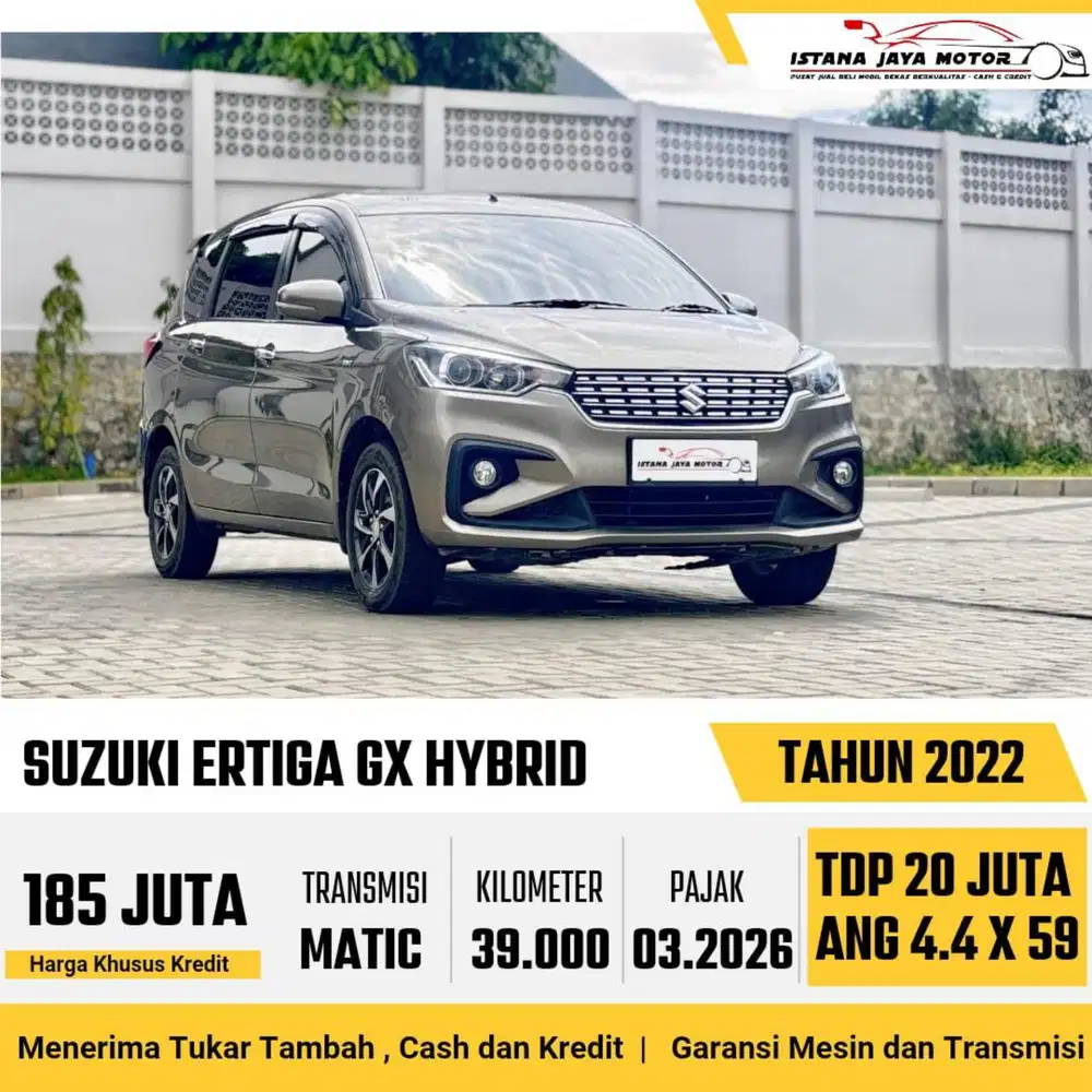 SUZUKI ERTIGA GX AT 2022