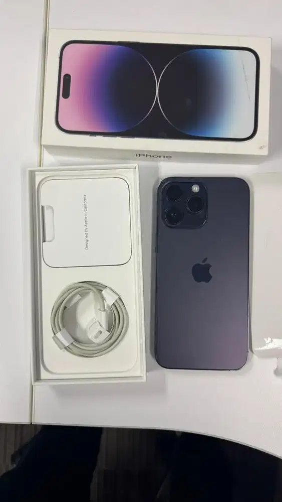 Iphone 14 pro max 128gb ibox lengkap