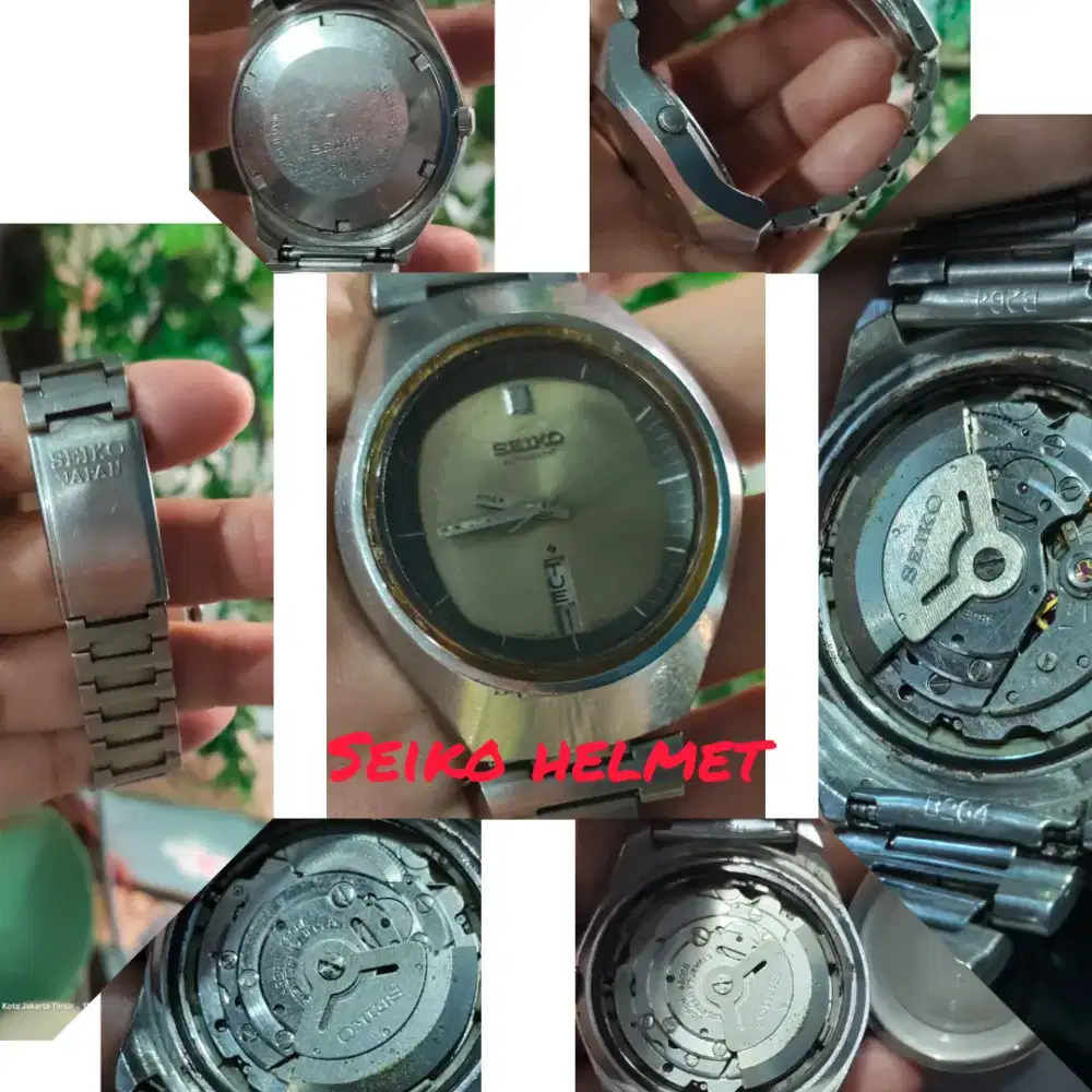 Seiko helmet lawas