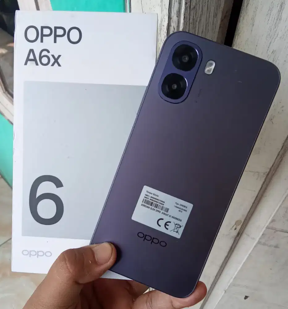 oppo a6x ram 4+4/64