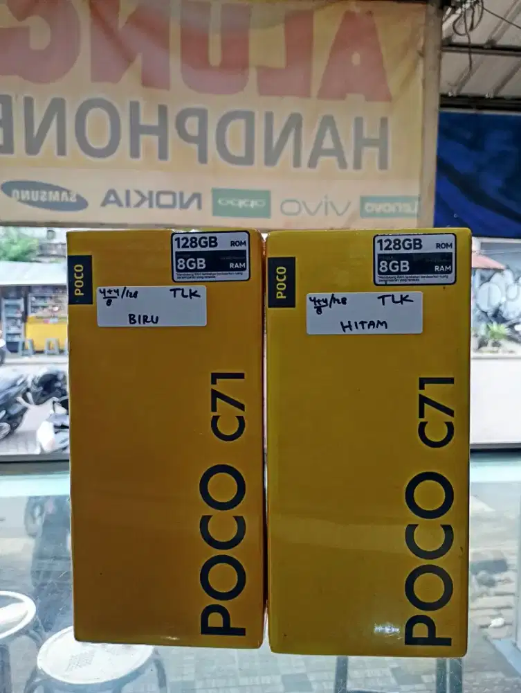 POCO C71 RAM TOTAL 8GB / 128GB