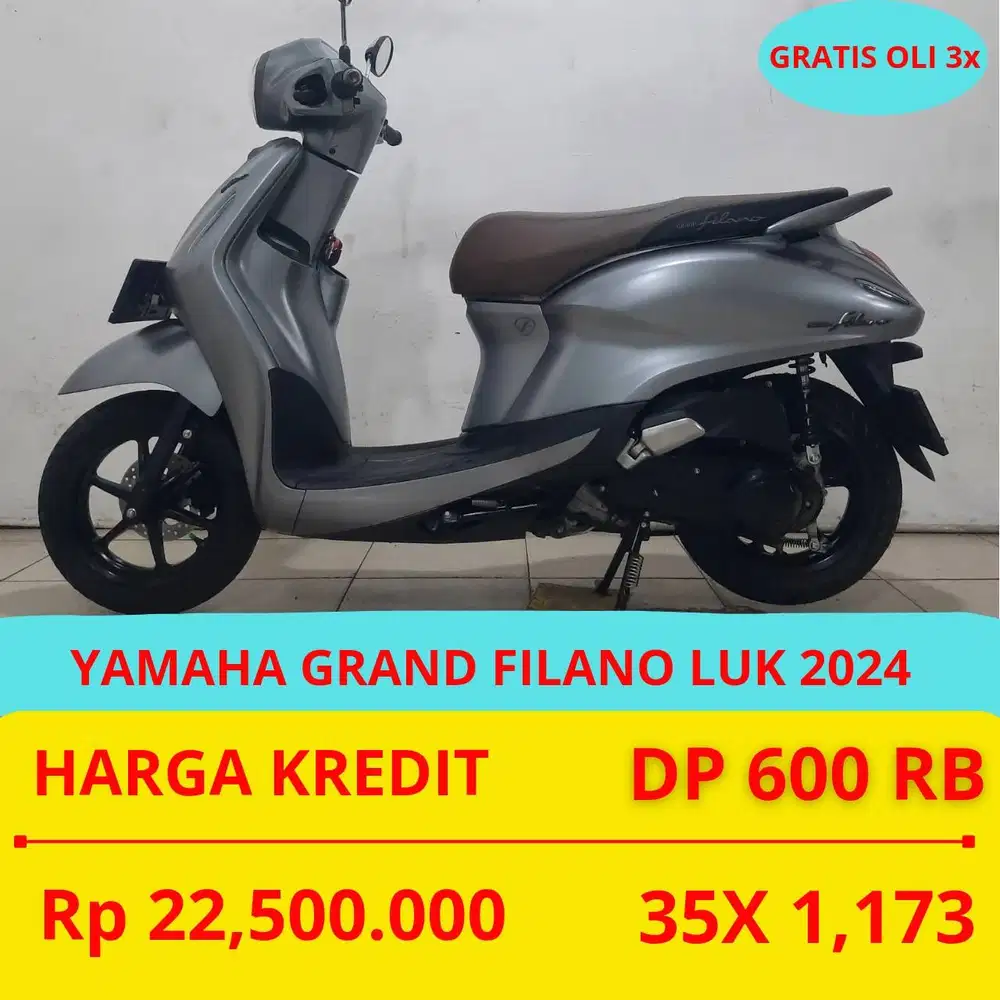 YAMAHA GRAND FILANO LUK 2024 DP MURAH 600 RIBU GUYSS