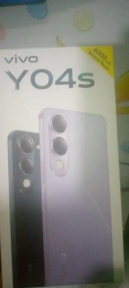 jual hp vivoY04s.. baru buka segel baru 3 hari