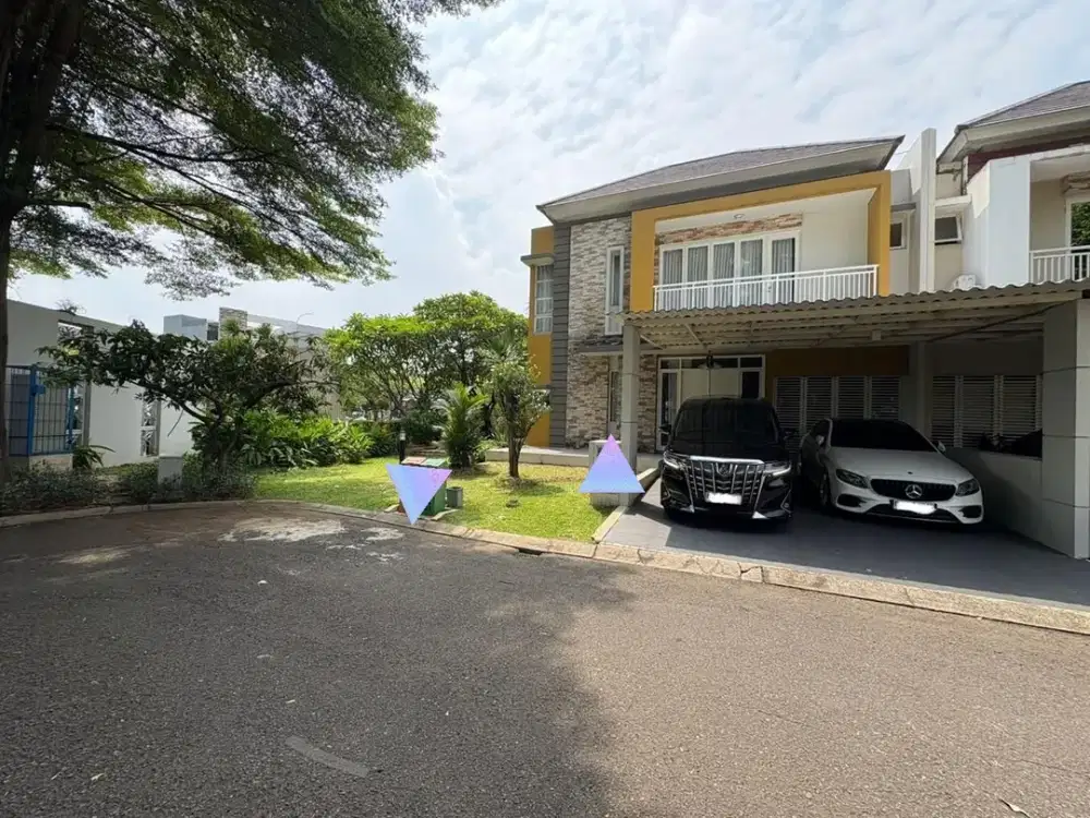 Disewakan Rumah Cluster Lama Summarecon Bekasi – 4+1 KT, Carport 2 Mobil
