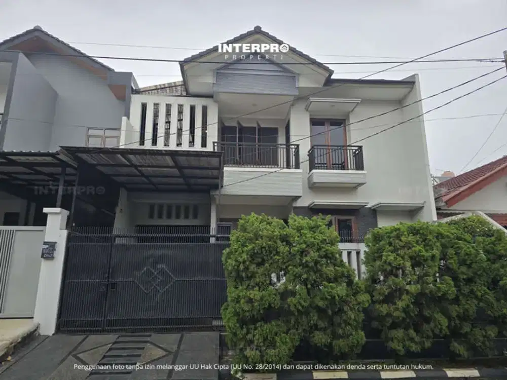 Rumah 2 Lantai Dijual Taman Aries Meruya Hadap Selatan SHM - Luas 200m2