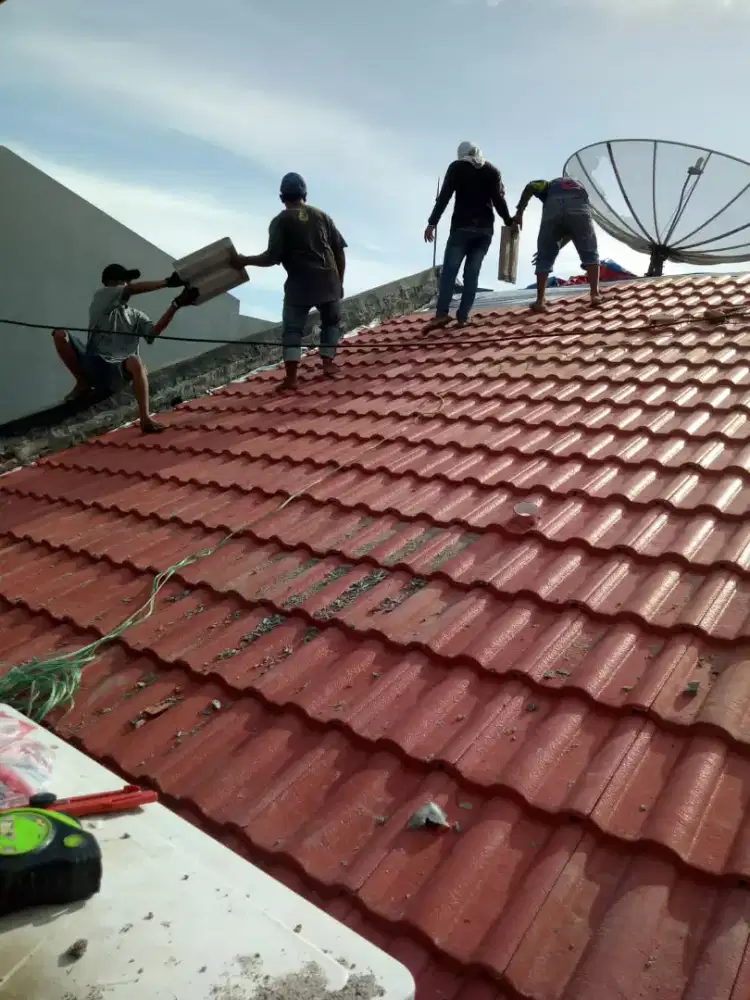 Tukang dan perbaikan atap bocor