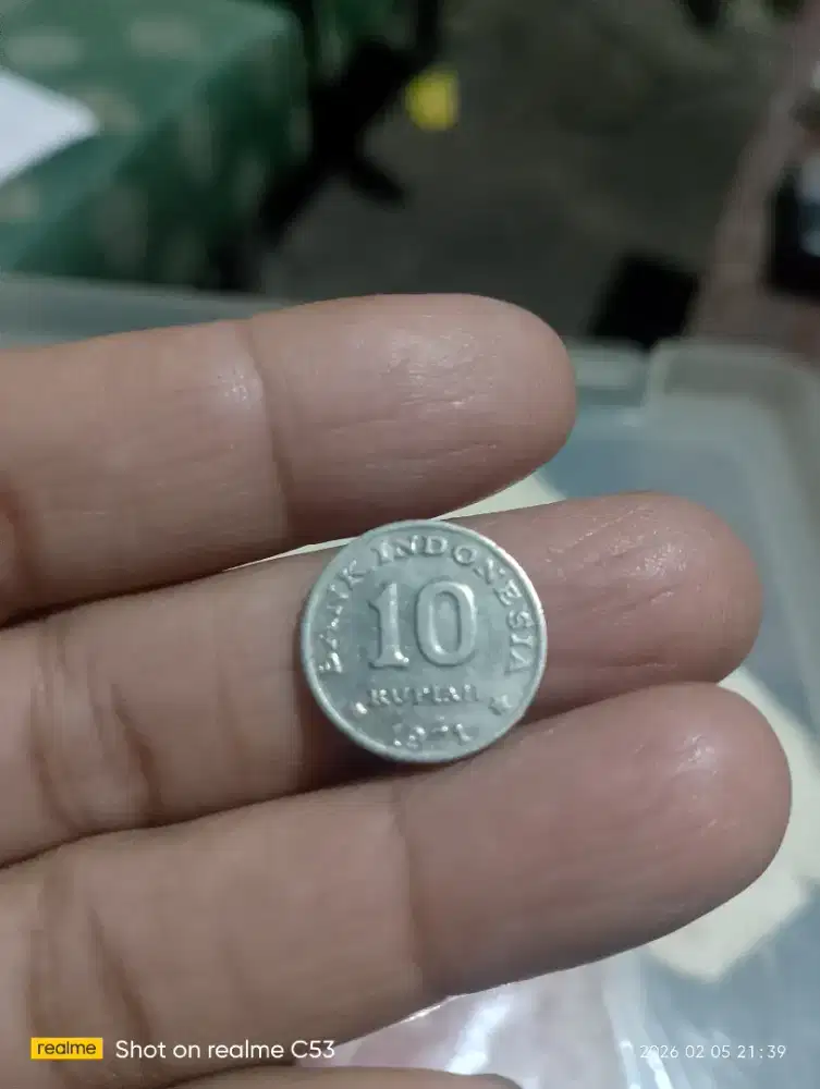 Uang koin Indonesia 10 rupiah