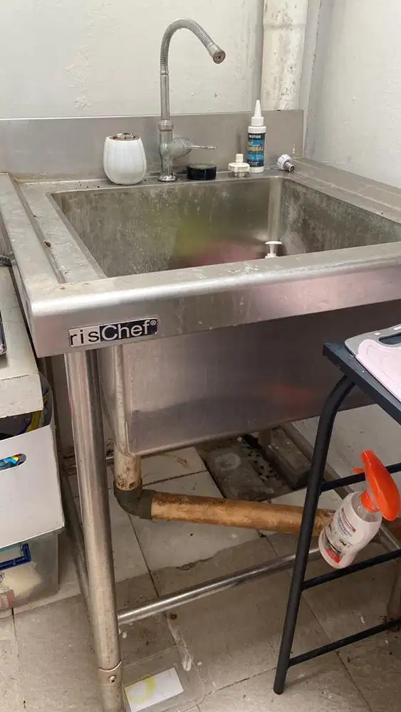 Sink wastafel cucian piring krischef