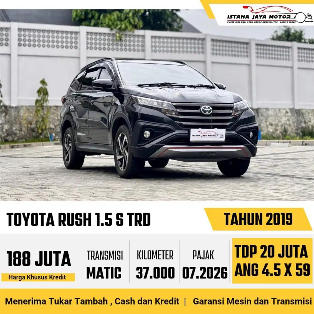 TOYOTA RUSH TRD AT 2019