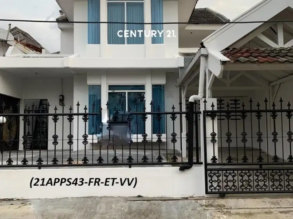 Rumah rapi, siap huni, sirkulasi udara bagus, dijual di sektor 5, Bintaro Jaya.