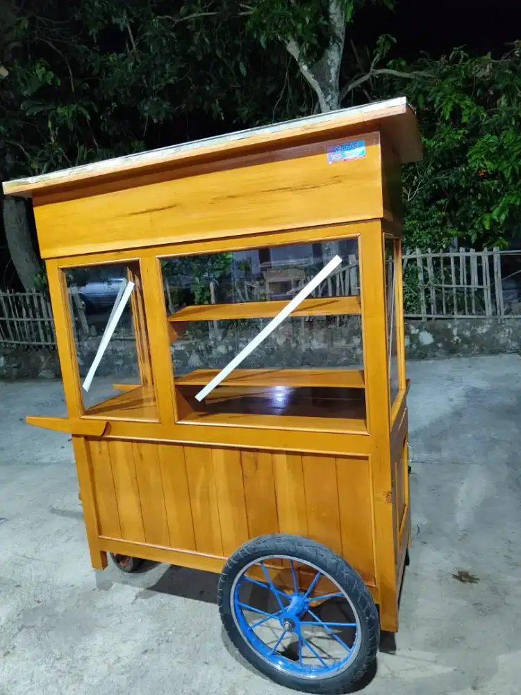Gerobak Angkringan jg Melayani Pesanan Grobak Bakso Mie Bubur Sate dlL