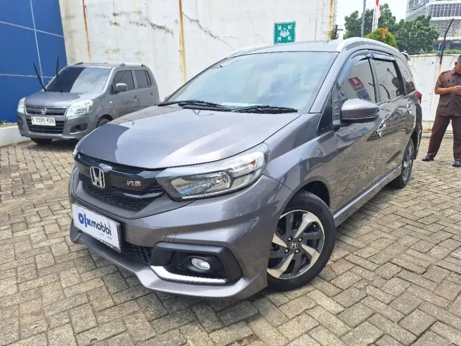 DP MURAH Honda Mobilio 1.5 RS Bensin-AT 2017 Abu-Abu CUFLB
