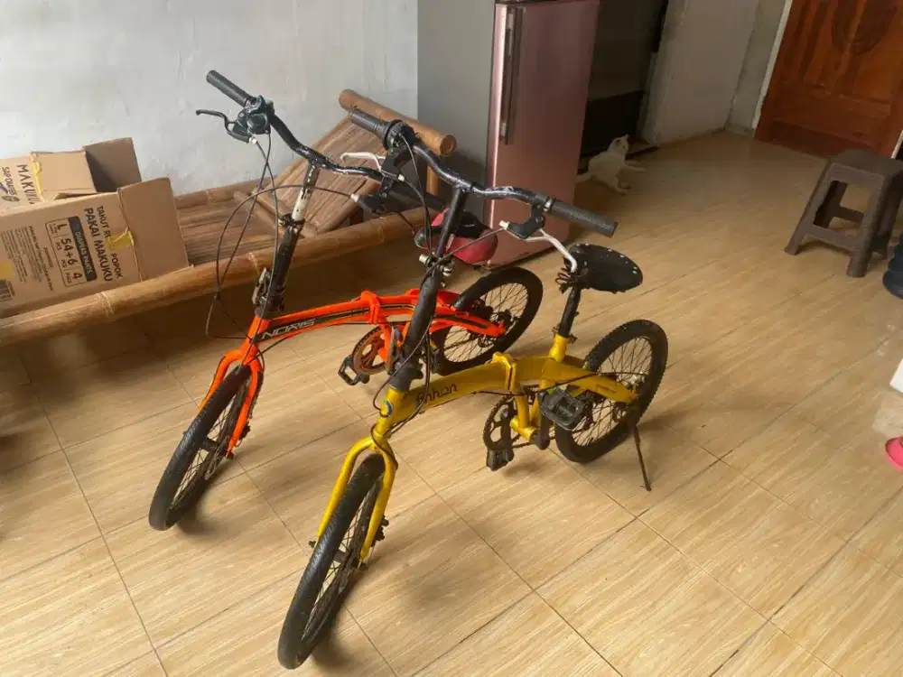 Sepeda lipat kondisi baik