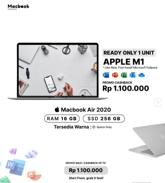 MAcbook air m1 2020