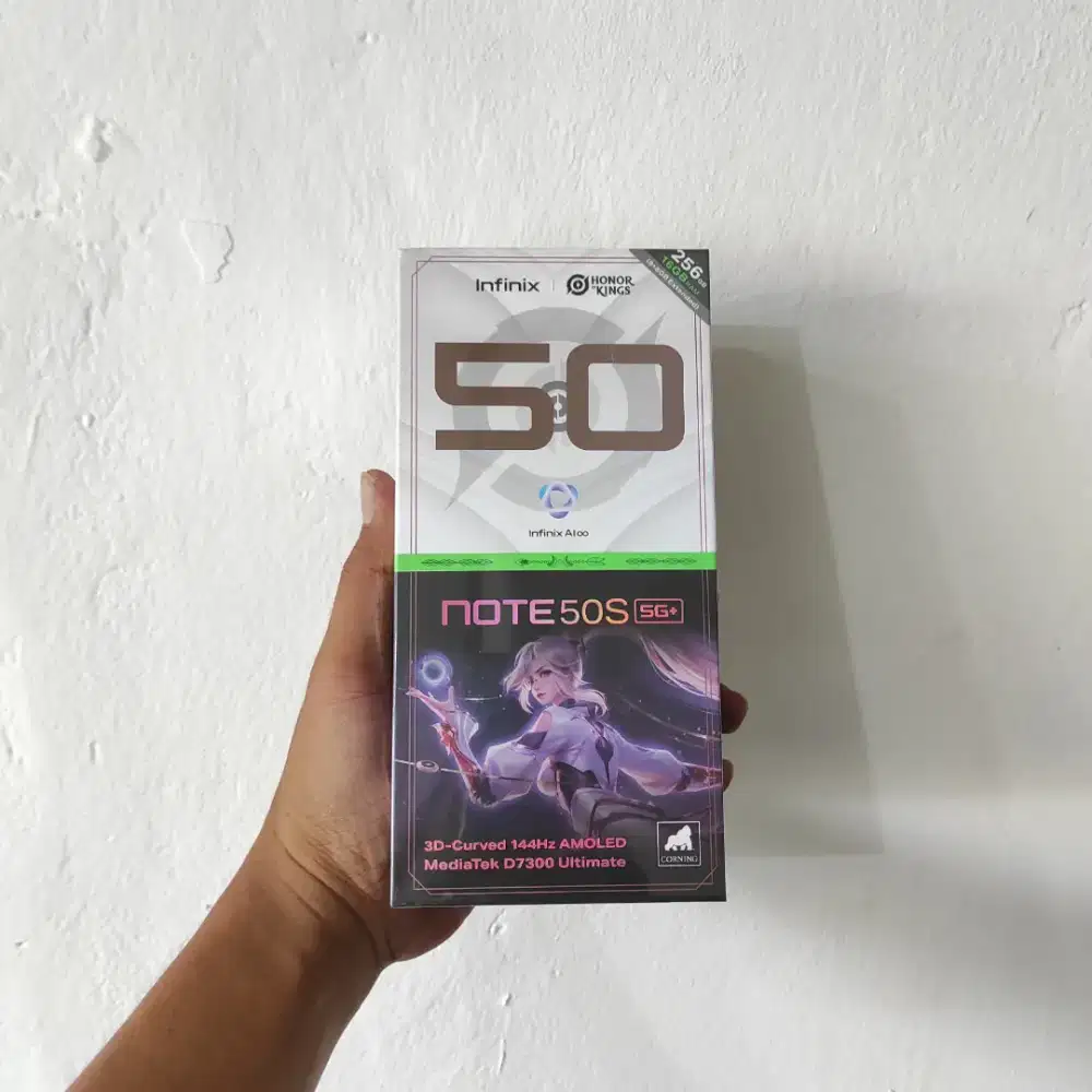 [ fast respon WA ] Infinix Note 50s 5G 8+8/256 Garansi resmi 1thn