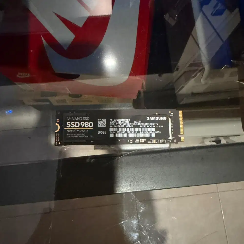 Samsung 980 512GB NVME M.2 PCIE GEN 3, Termurah, 99% Health