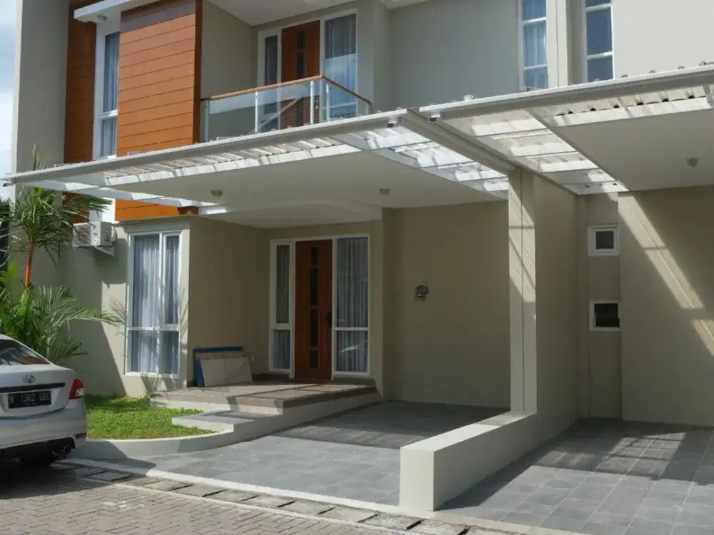 5 Menit Jogja City Mall, Rumah Minimalis Jogja, Suasana Asri