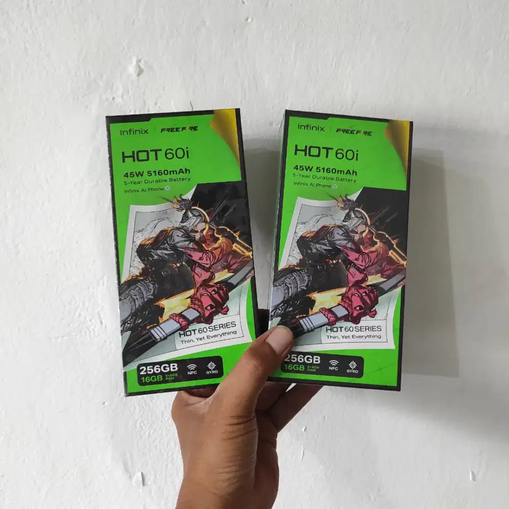 [ fast respon WA ] Infinix Hot 60i NFC 8+8/256 Garansi resmi 1thn