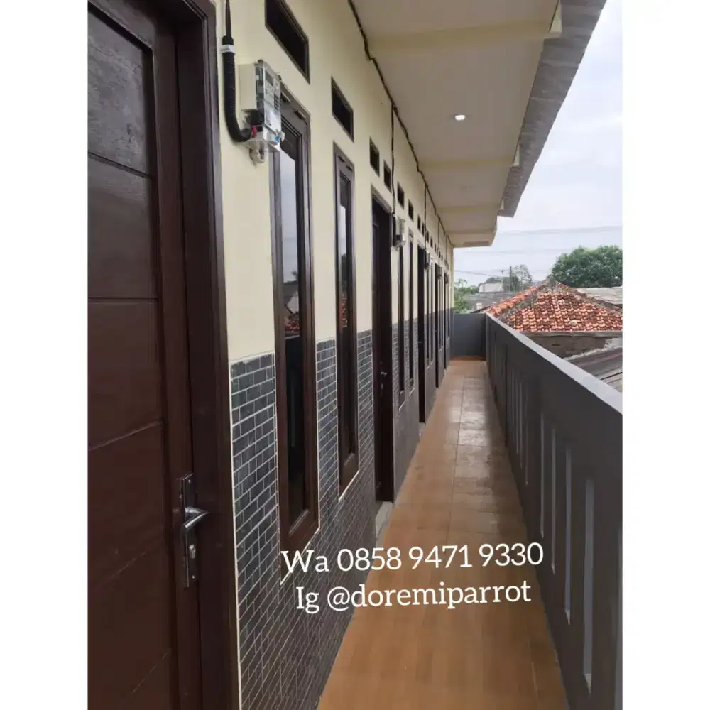 Kontrakan 1 Kamar 1 ruang tamu, kmr mandi + dapur (Kamar Bisa dikunci)