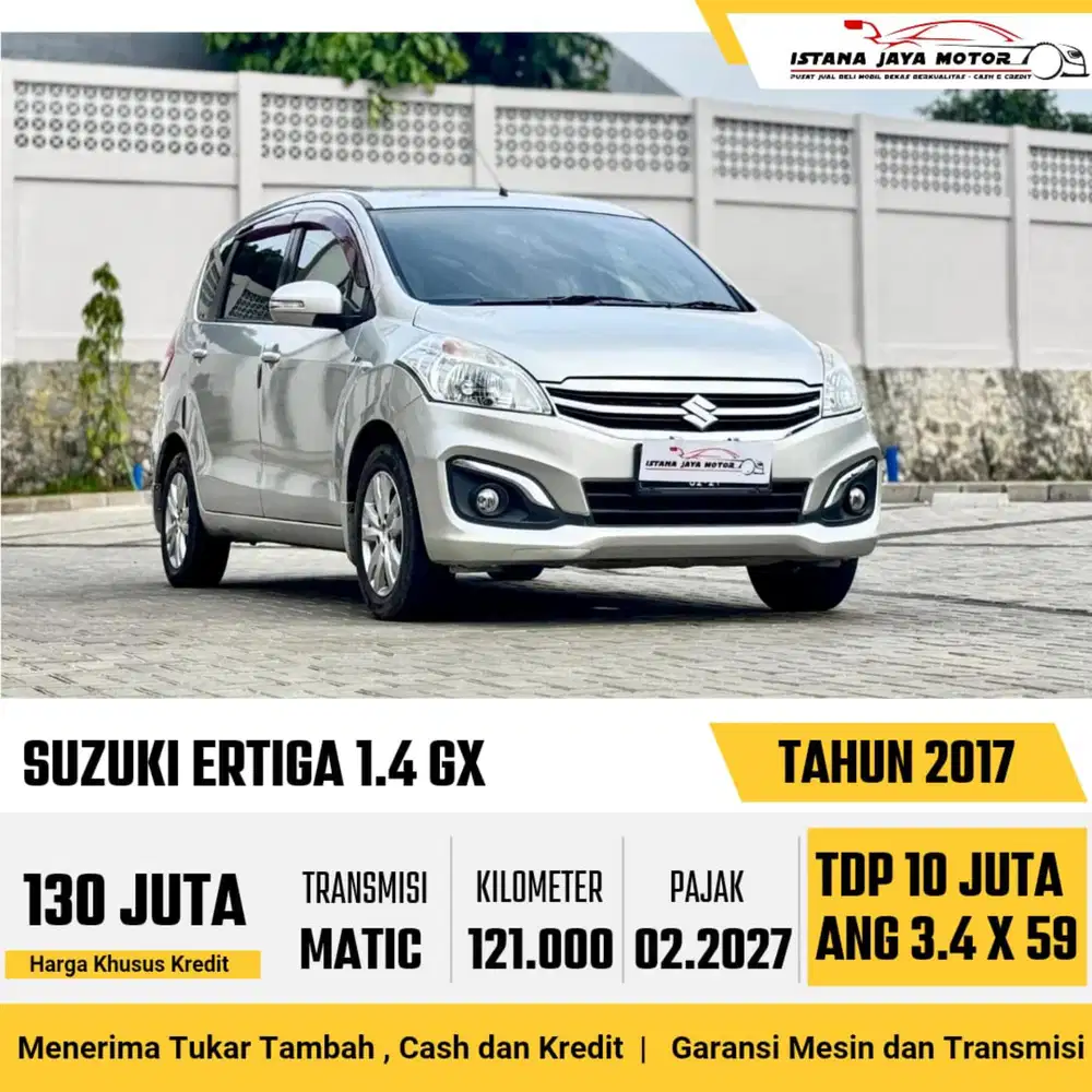 Suzuki Ertiga GX AT 2017